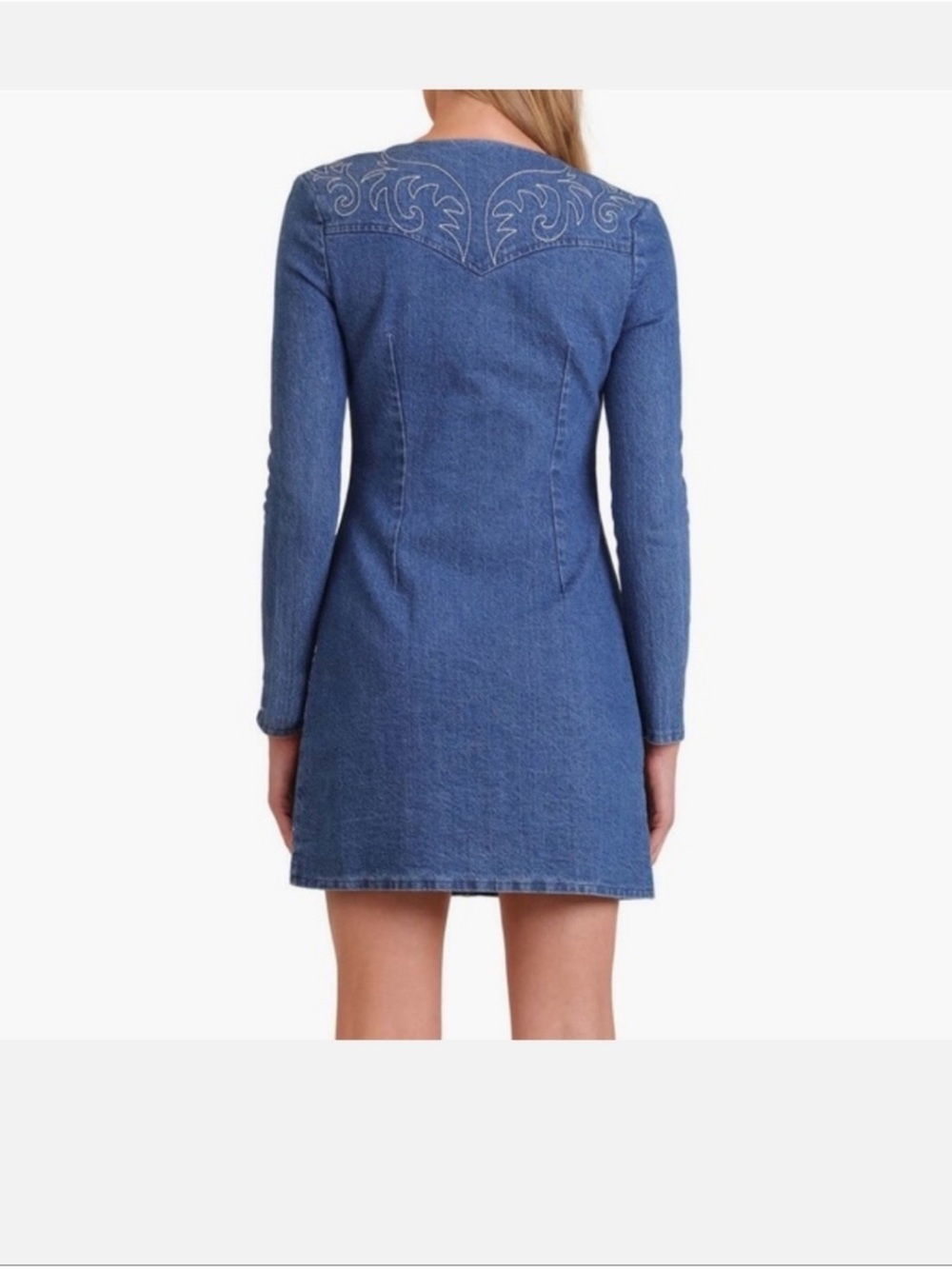 Avec les Filles western denim dress - Picture 5 of 12